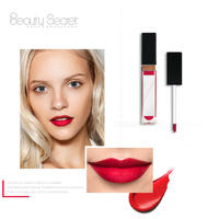41 color Long lasting custom packaging mirror private label cosmetics  matte liquid lipstick