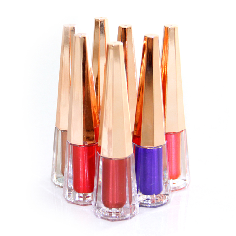 Cosmetics vendors wholesale makeup private label make your own waterproof metallic liquid lipstick
