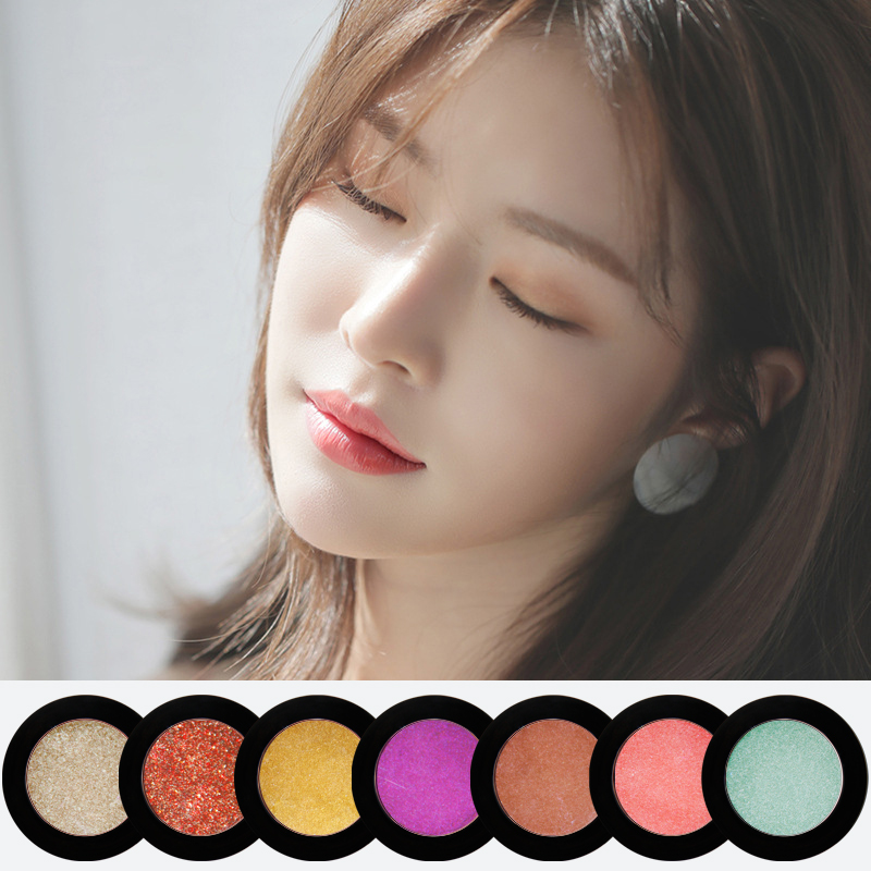 Fashion Shimmer Custom Logo Glitter Private Label OEM 36mm Single Eyeshadow
