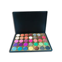 Makeup 35 colors Metallic High Pigment Eyeshadow Private Label